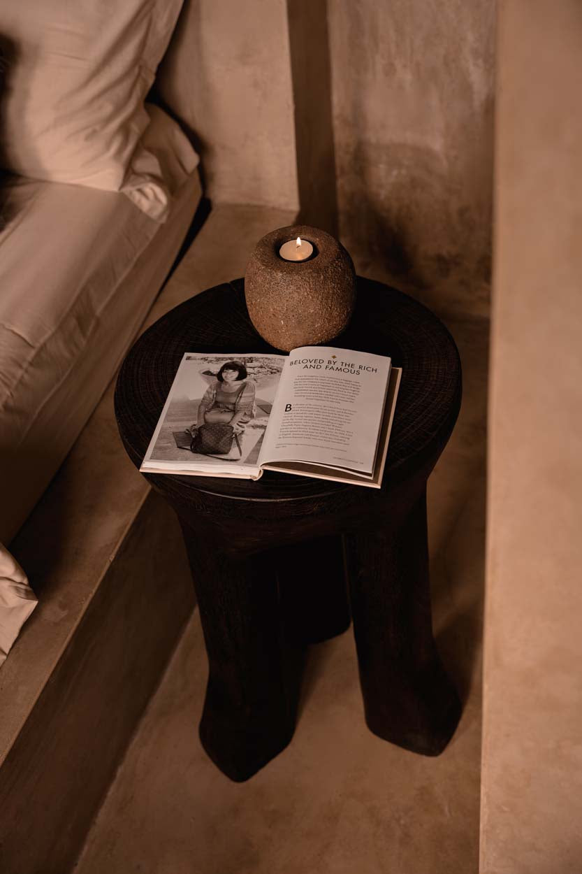 The Cavestone Candle Holder - Terracotta