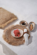 The Banana Raffia Placemat - Natural