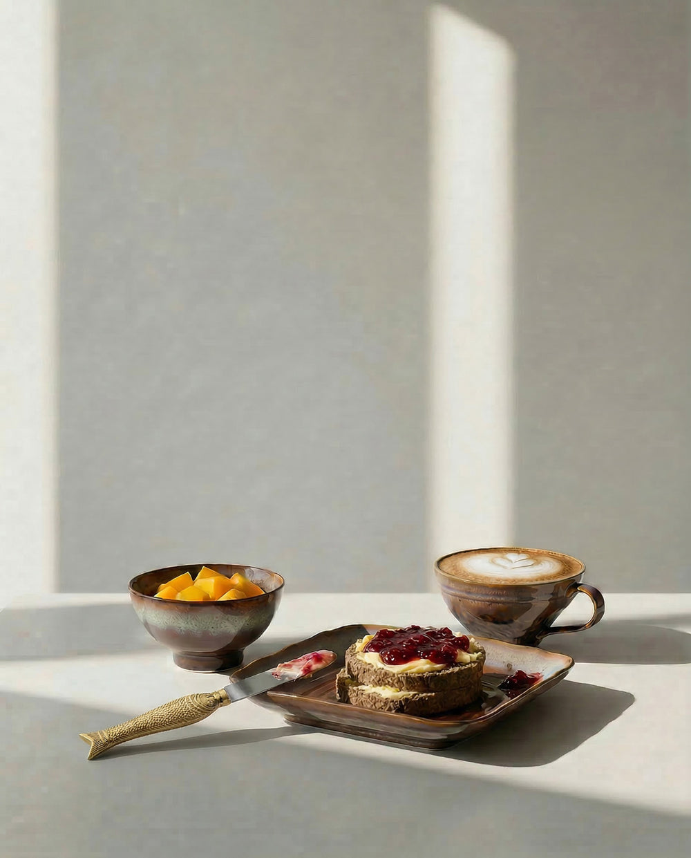 The Smoked Horizon Mug - Brown Grey - M