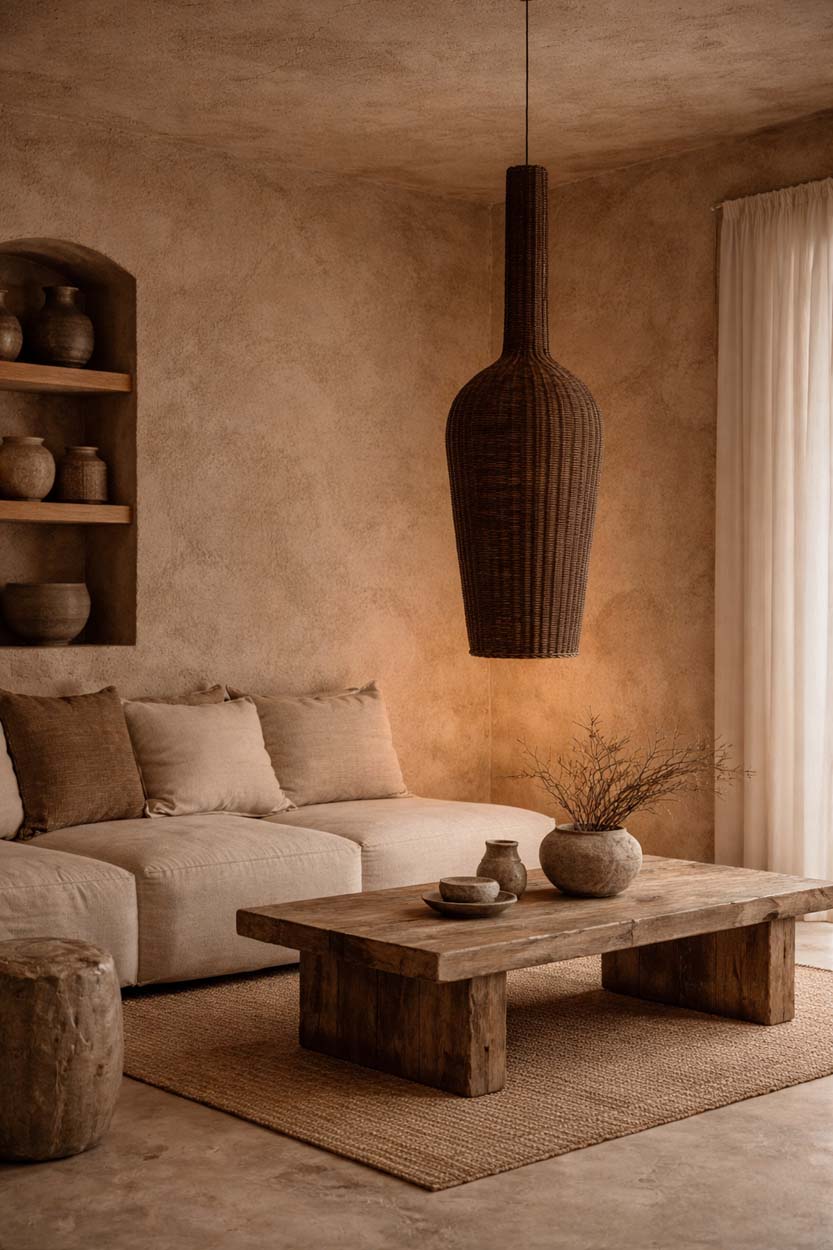 Il Lampadario Amphora - Noce Scuro - XXL