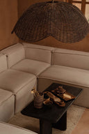 The Wave Pendant - Dark Walnut - L