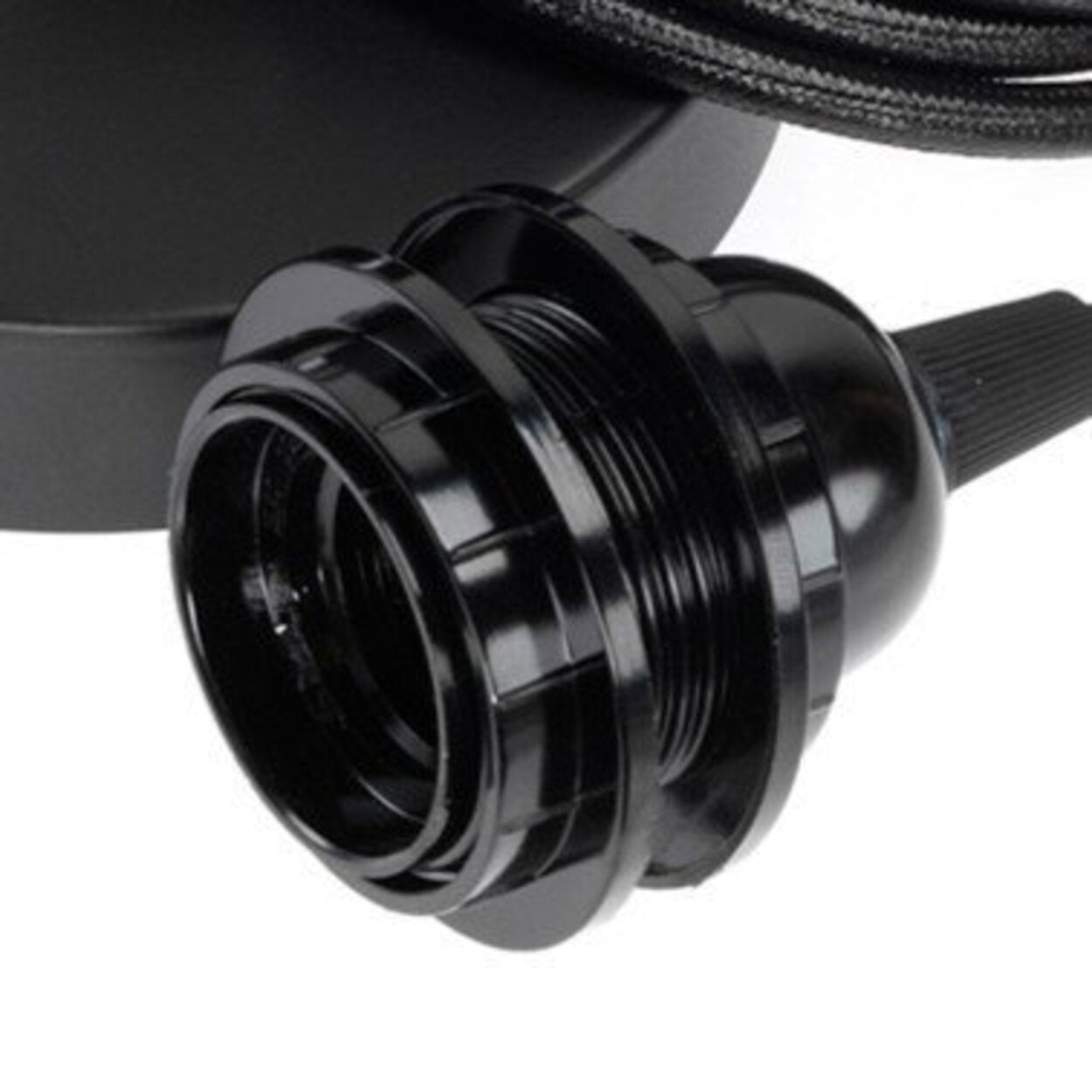 Plafondlampfitting - Zwart - 1 Fitting