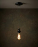 Plafondlampfitting - Zwart - 1 Fitting