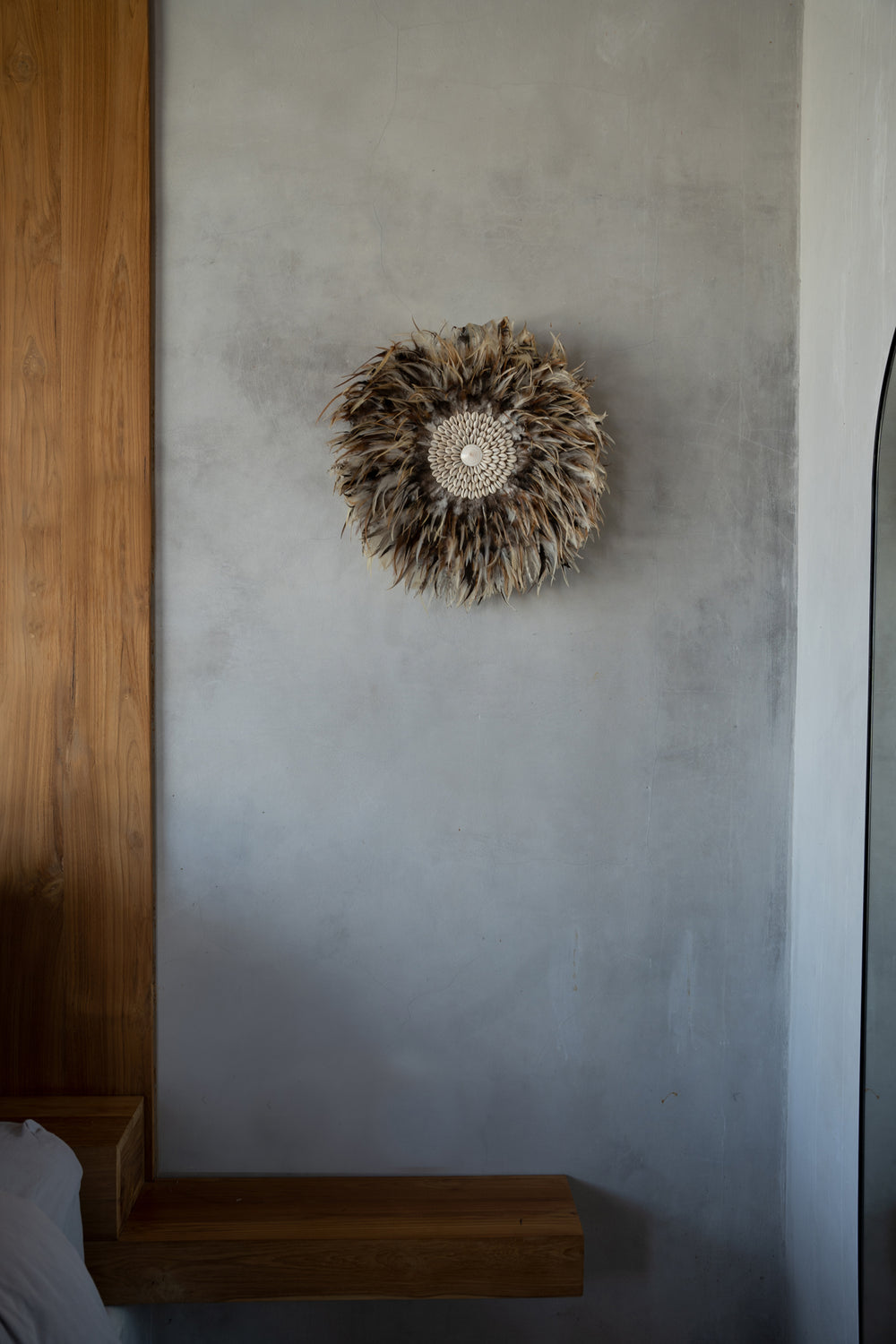 Die Coastal Juju Wanddekoration - Grau Braun - M