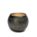Die Pierced Ball - Schwarz Gold - M