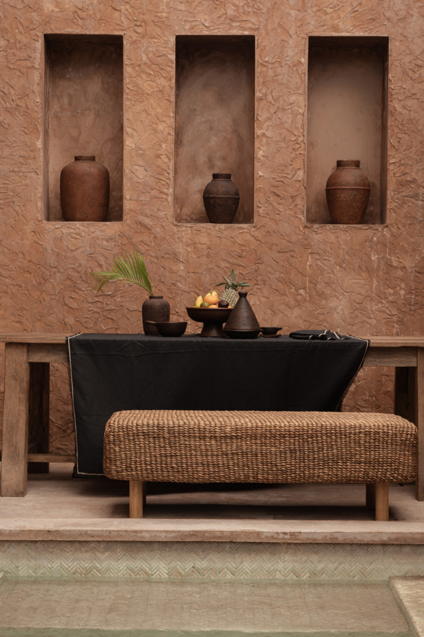 La Nappe Tuscany - Noir Naturel - 150x250