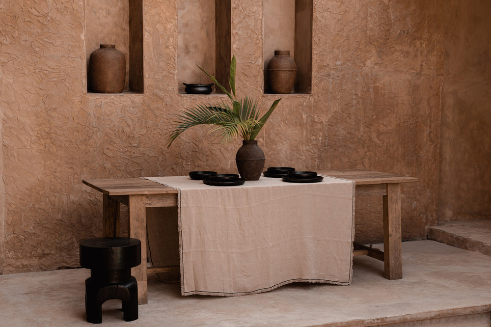 La Nappe Tuscany - Noir Naturel - 150x300