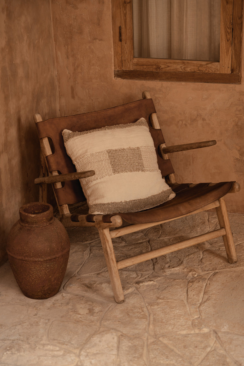 La Ánfora Rustica Jarrón - Terracota - L