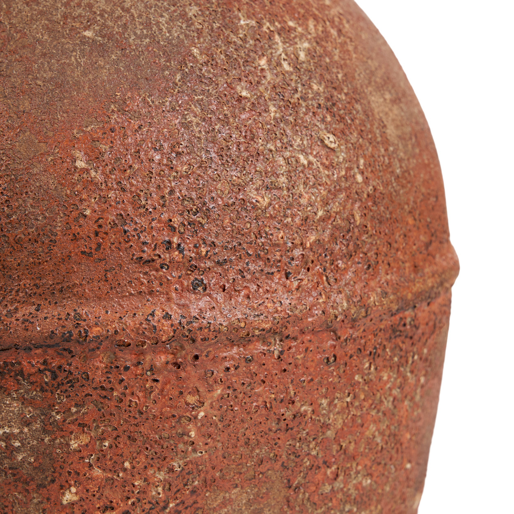 La Ánfora Rustica Jarrón - Terracota - L