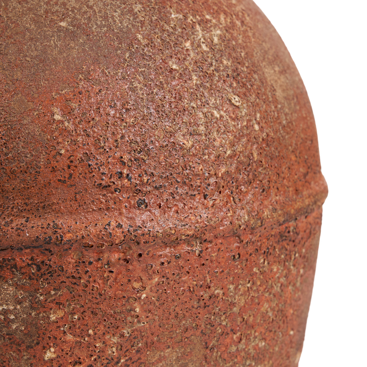 La Ánfora Rustica Jarrón - Terracota - L