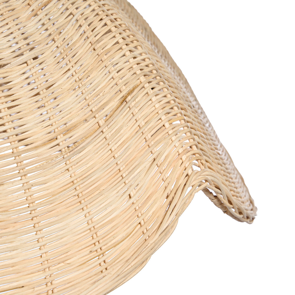 Die Wave Pendelleuchte - Natur - XL