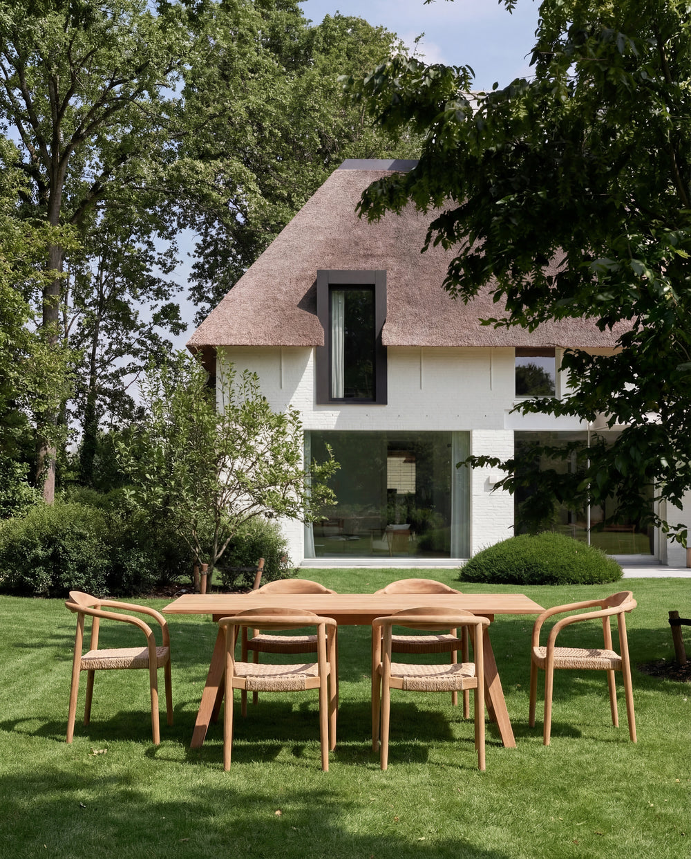 La Silla de Comedor Pandan - Natural - Exterior