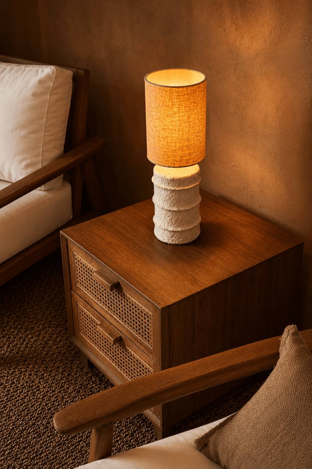 De Contour Tafellamp - Wit - S