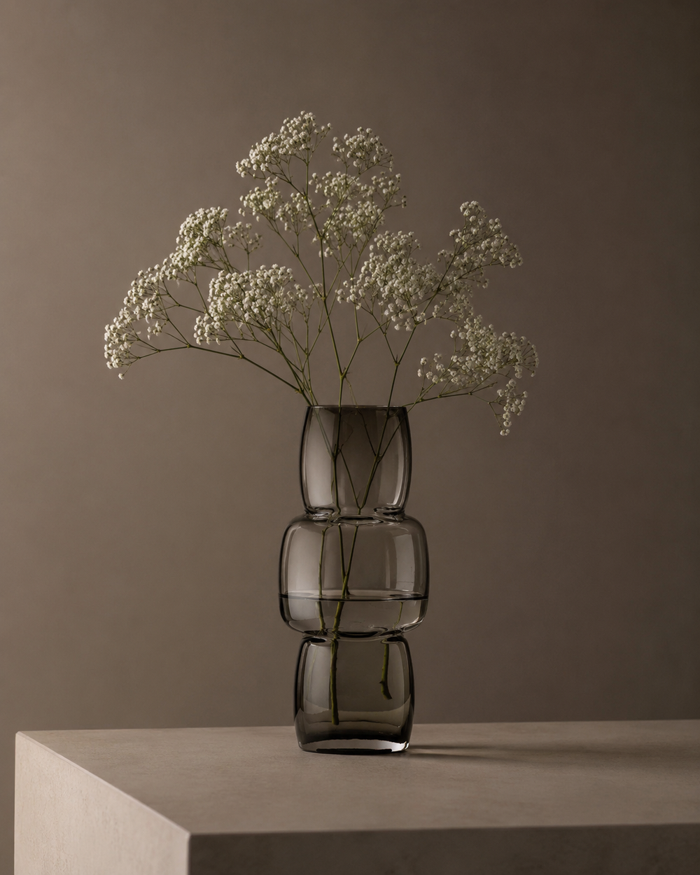 Le Vase Cubes – Gris Foncé – M