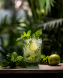 Le Verre à Eau Palm Breeze - Vert