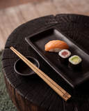 Der Burned Sushi-Teller - Schwarz - M