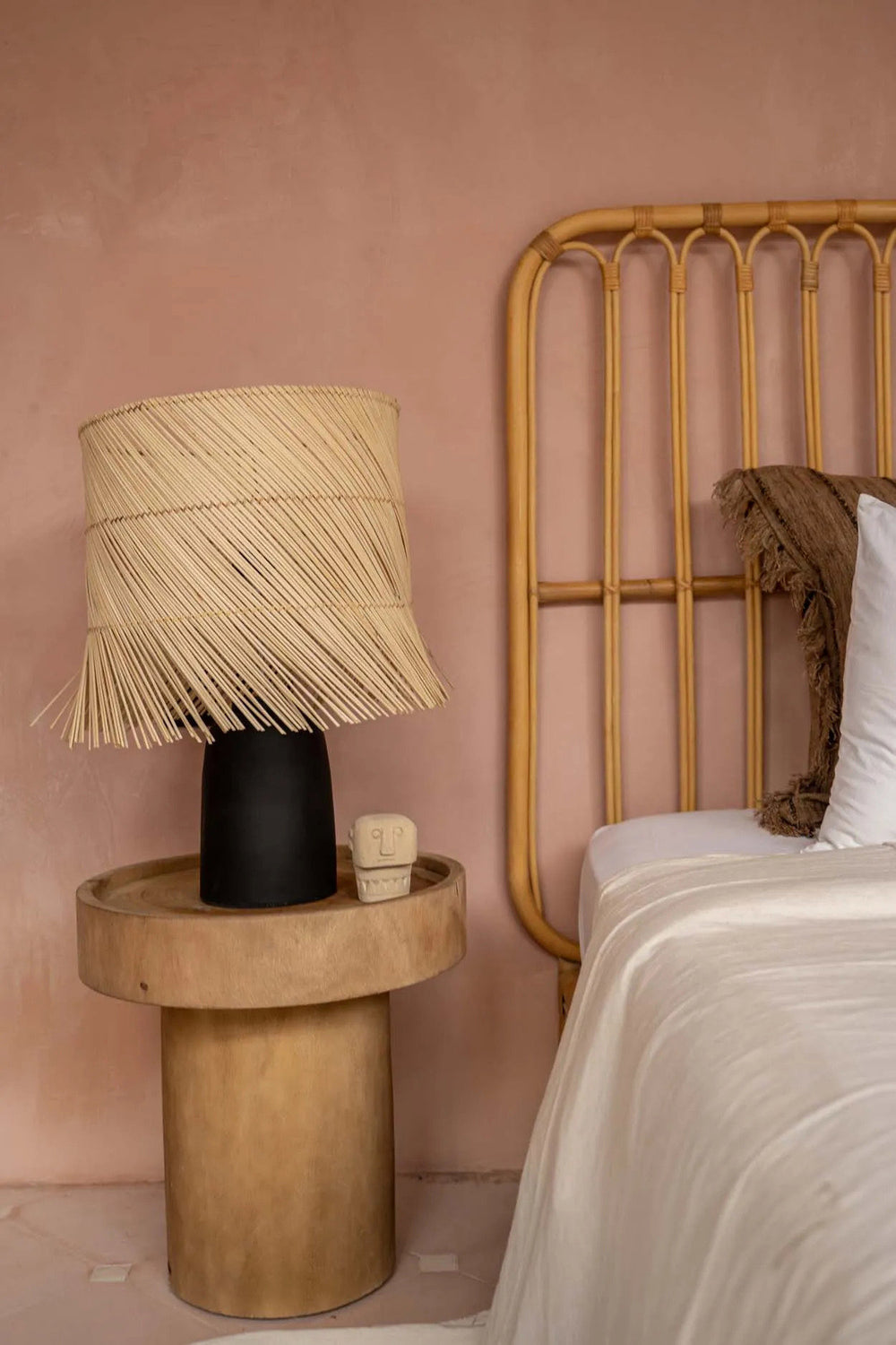 The Rattan Table Lamp Shade - Natural