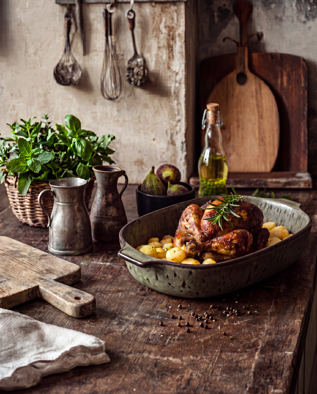 De Comporta Oven Tray - Groen - L