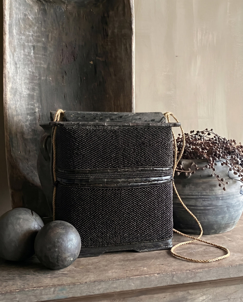 Die Beaded Schatzkiste - Schwarz