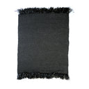 The Fringed Carpet - Black - 200x300