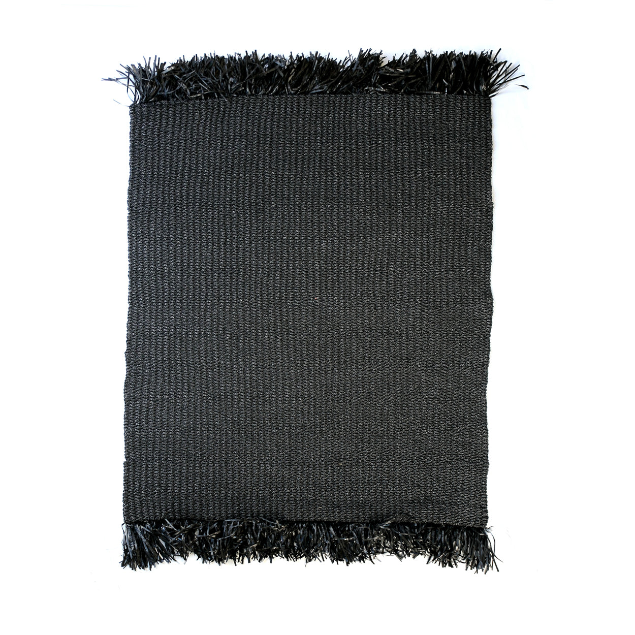 The Fringed Carpet - Black - 200x300