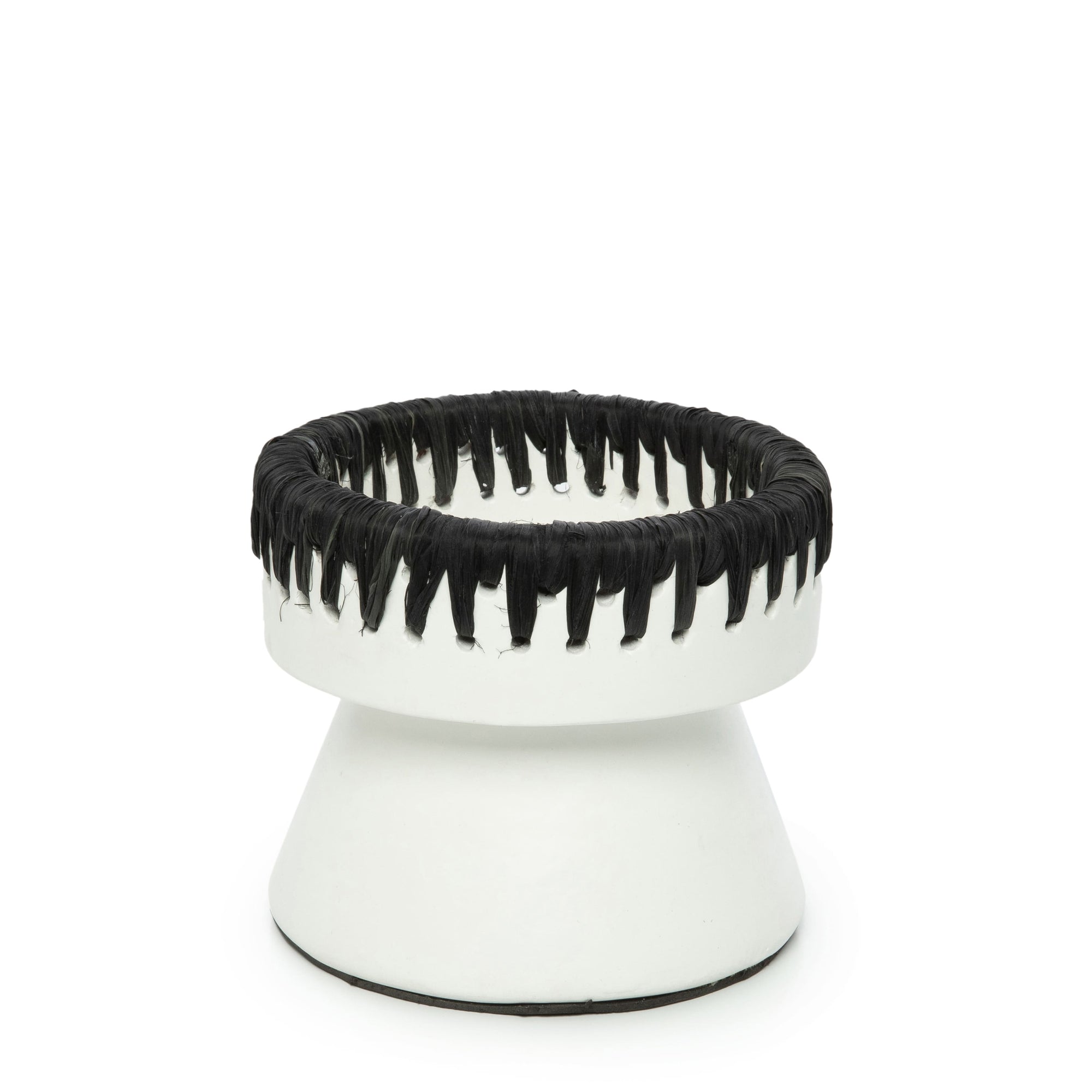 The Pretty Candle Holder - White Black - S