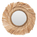 The Abaca Sunrise Mirror - Natural - L