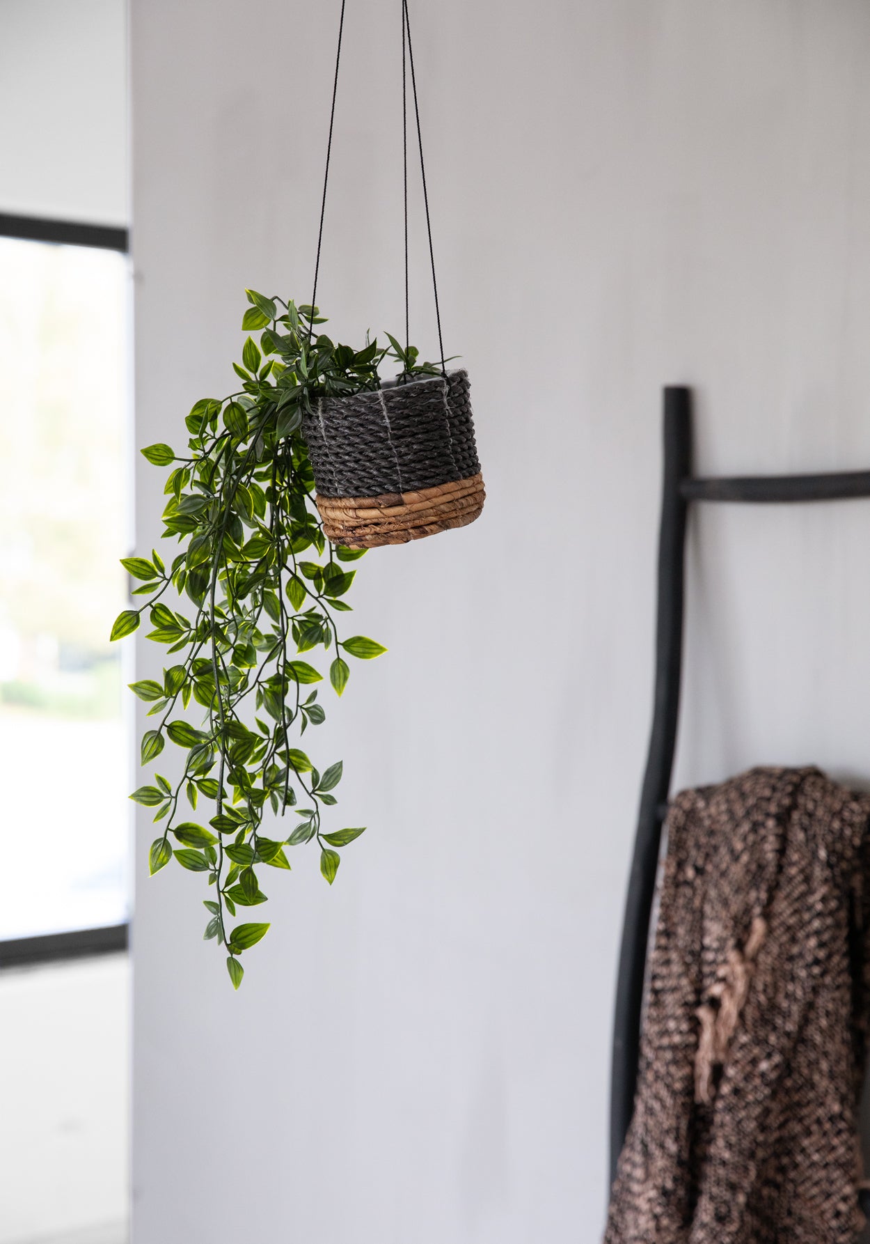 Le Porte-Plante Banana - Noir Naturel