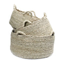 Les Quatre Mains Baskets - Natural - Set Of 3