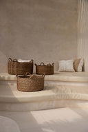 Les Quatre Mains Baskets - Natural - Set Of 3