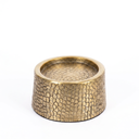 Le Bougeoir Croco - Laiton - M