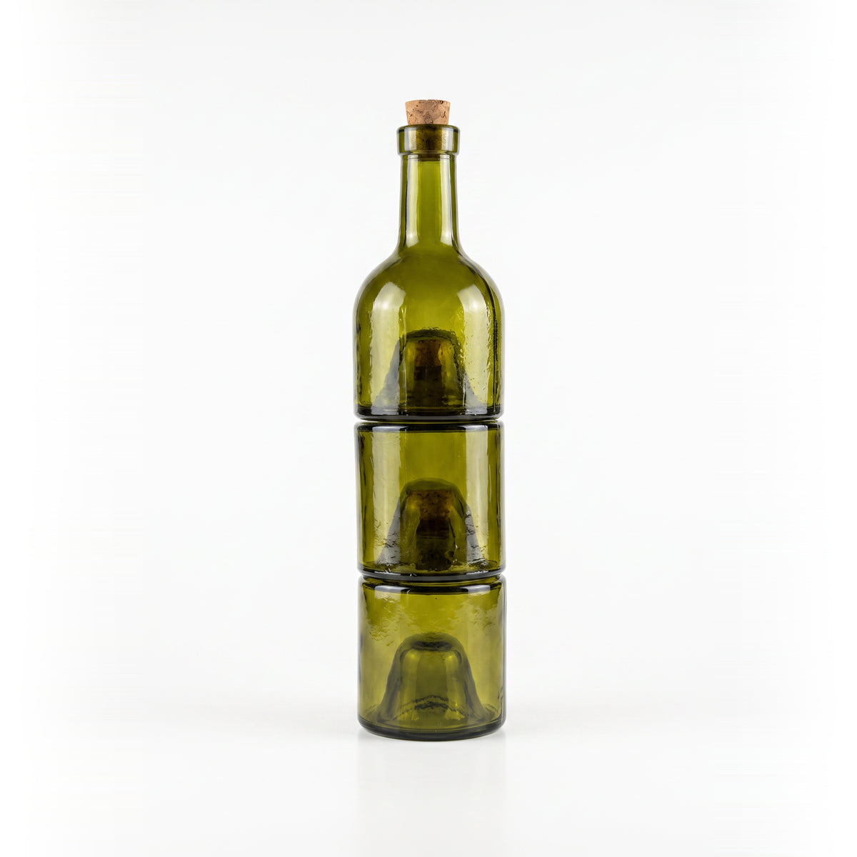La Bouteille à Huile 3-Piece - Vert Olive