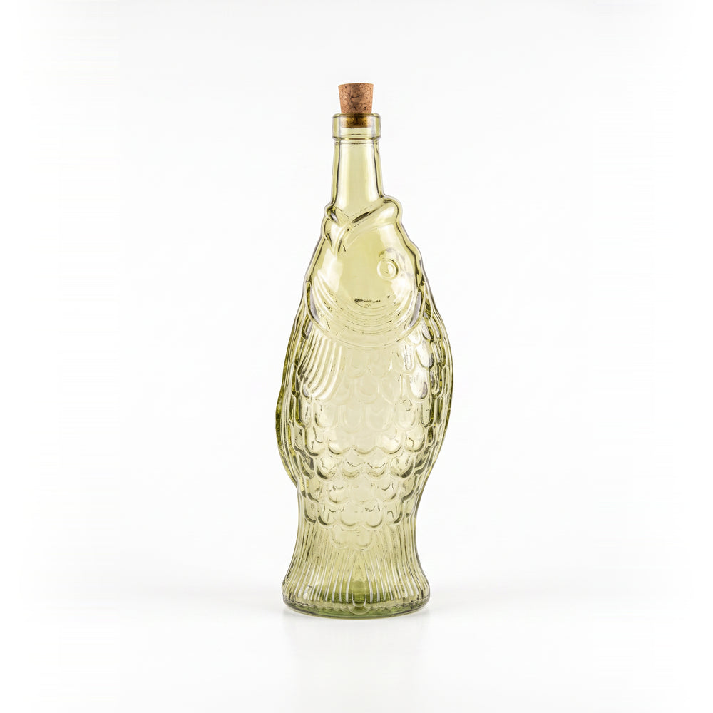 The Fish Carafe - Light Topaz