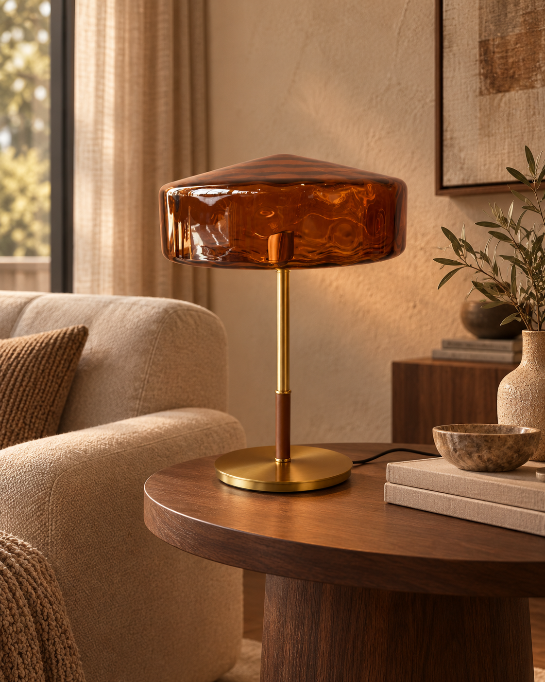 The Cognac Table Lamp - L