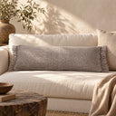 The Oh My Gee Cushion Cover - Pearl Grey - 35x100