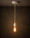 Plafondlampfitting - Natural Wit - 1 Fitting
