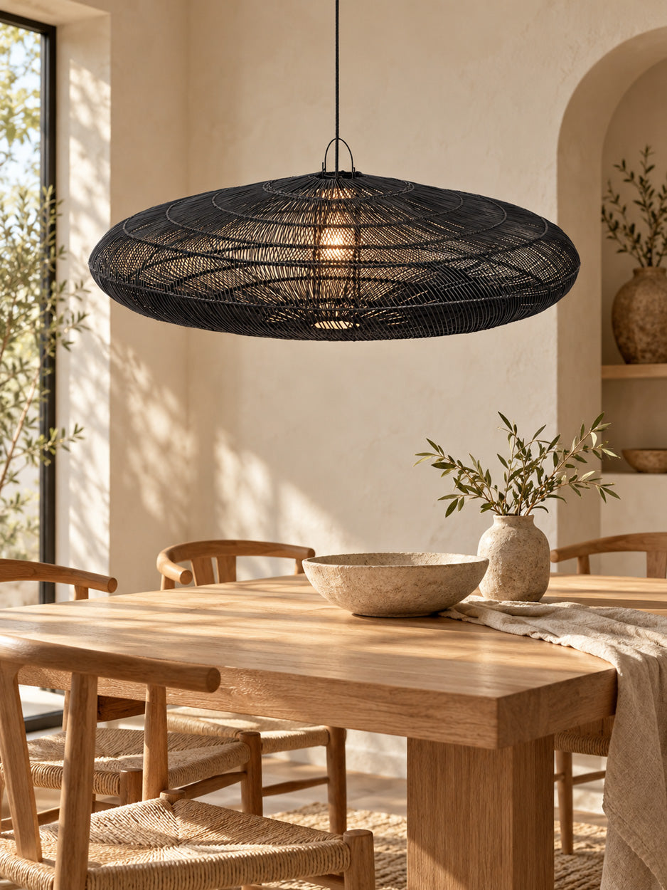 De Macaron Hanglamp - Zwart - XL