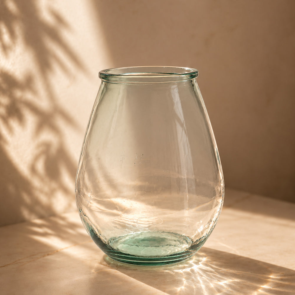 The Qiezi Vase - Blue - L