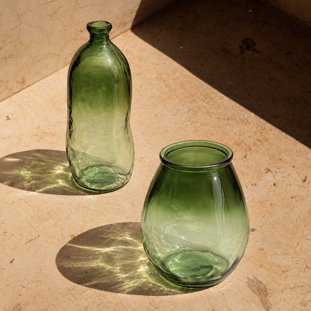 The Qiezi Vase - Green - L