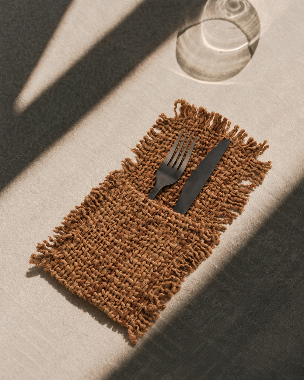 The Oh My Gee Cutlery Holder - Brown