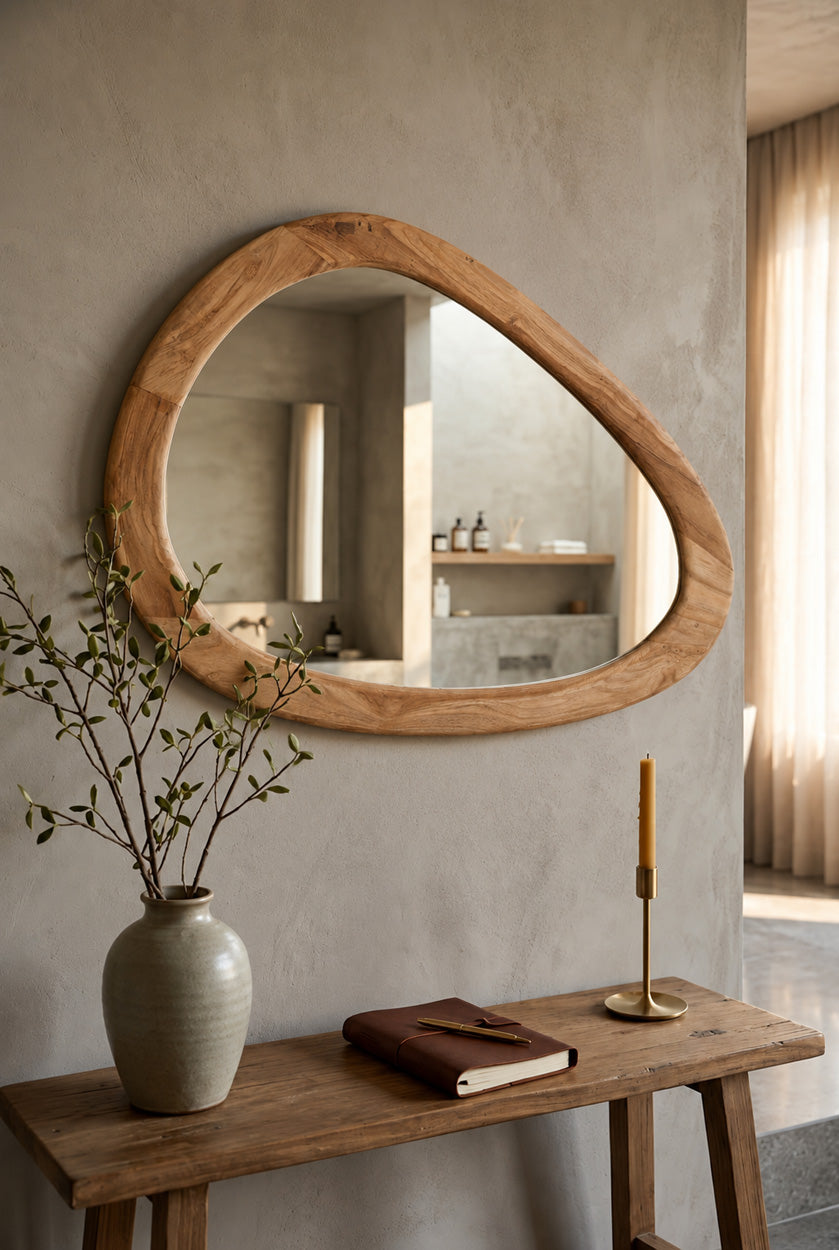 The Organic Mirror - Natural - L