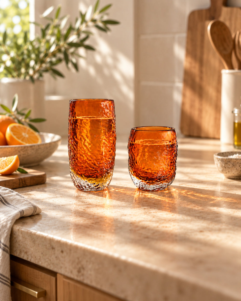 Le Verre Tumbler Marbella Glow - Ambre