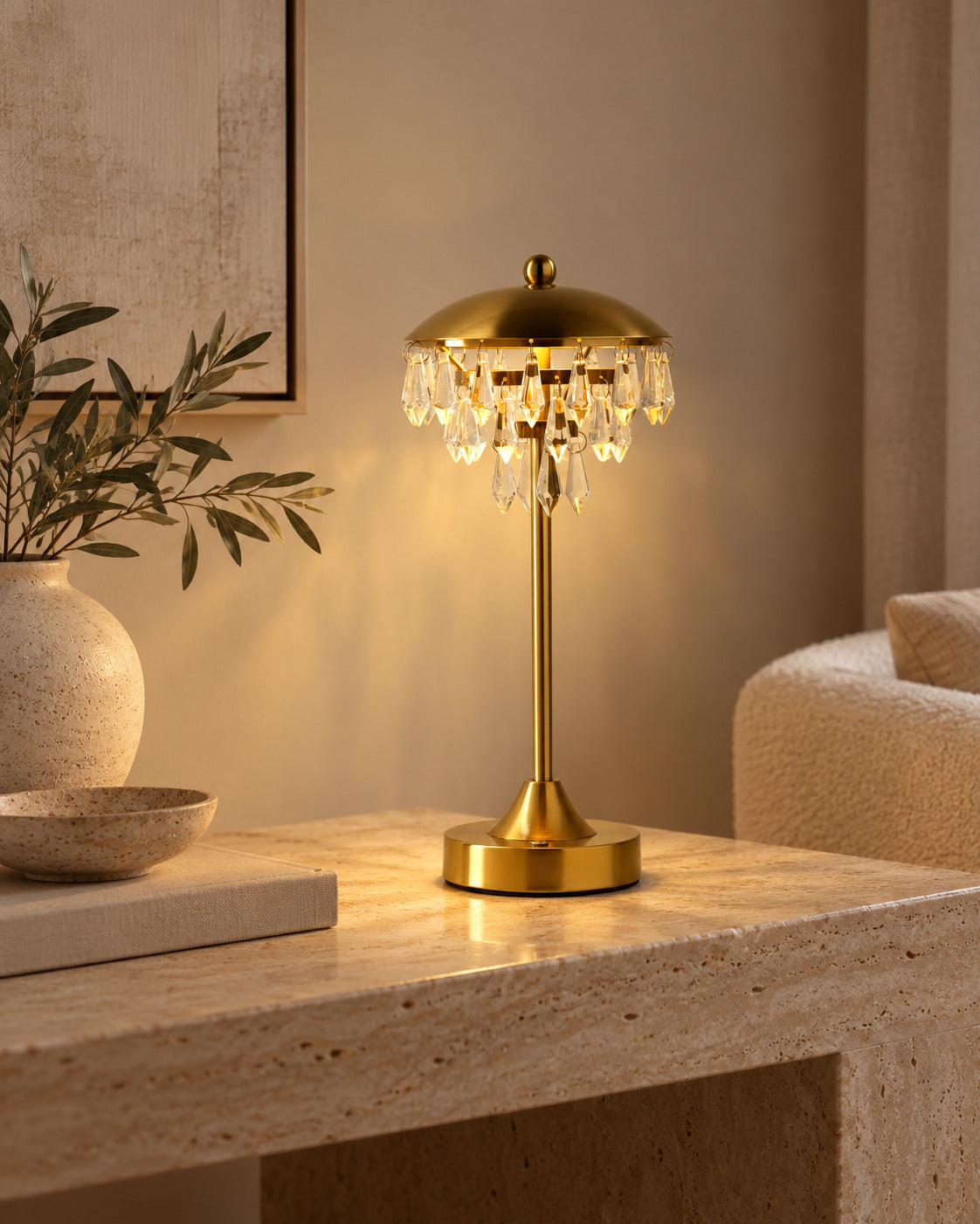 La Lampe De Table Led Chandelette