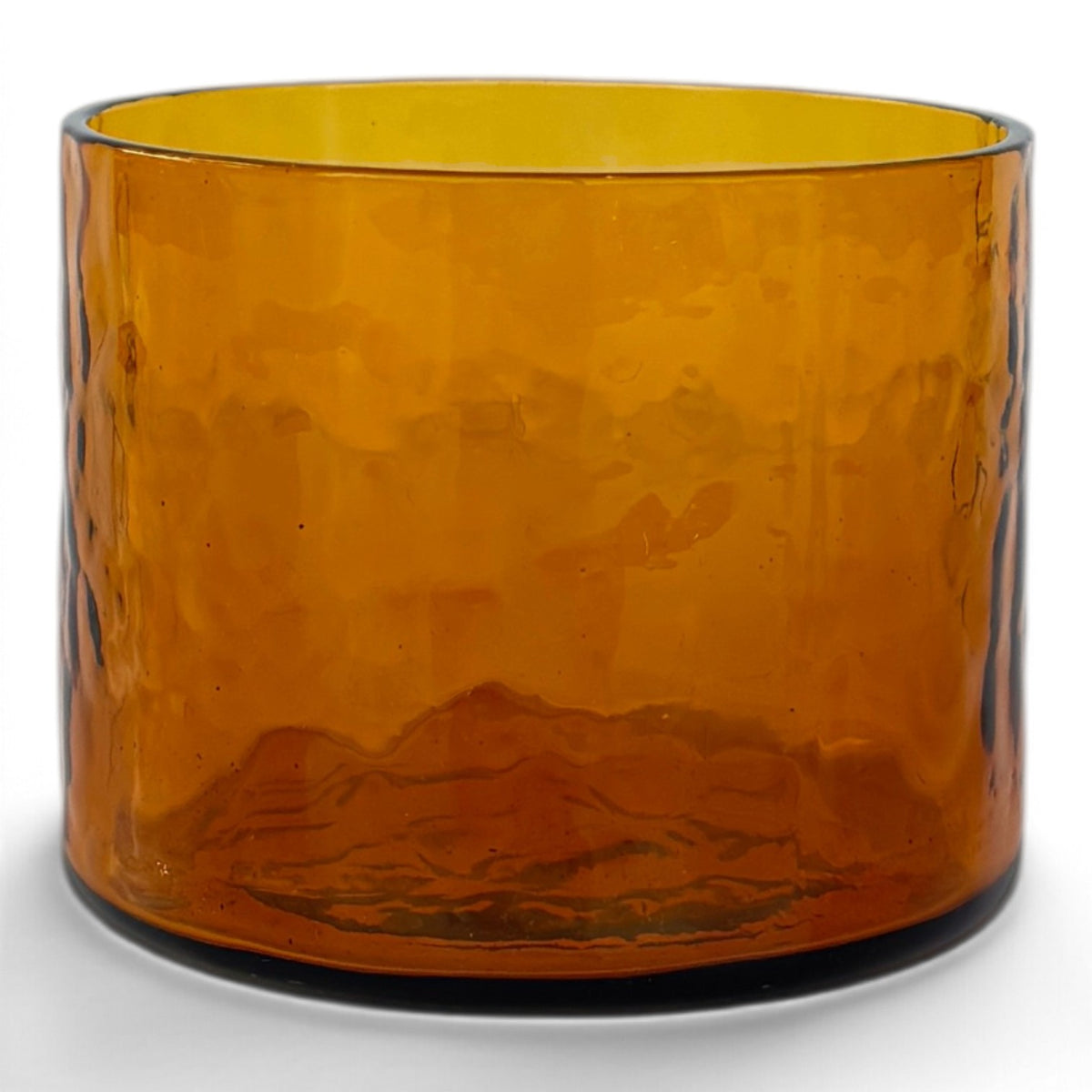 Le Verre Bas Amber Hammered - Ambre