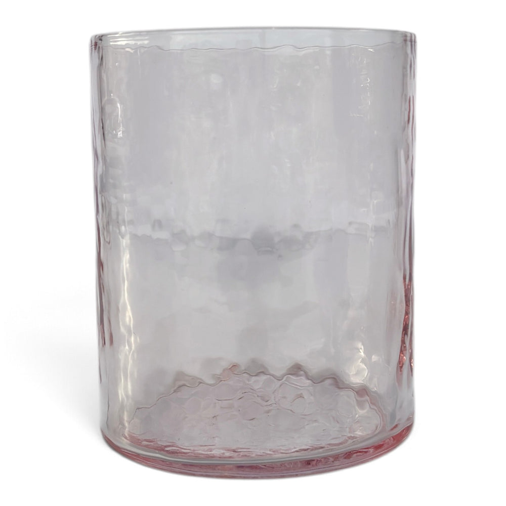 The Pink Blush Hammered High Tumbler - Pink
