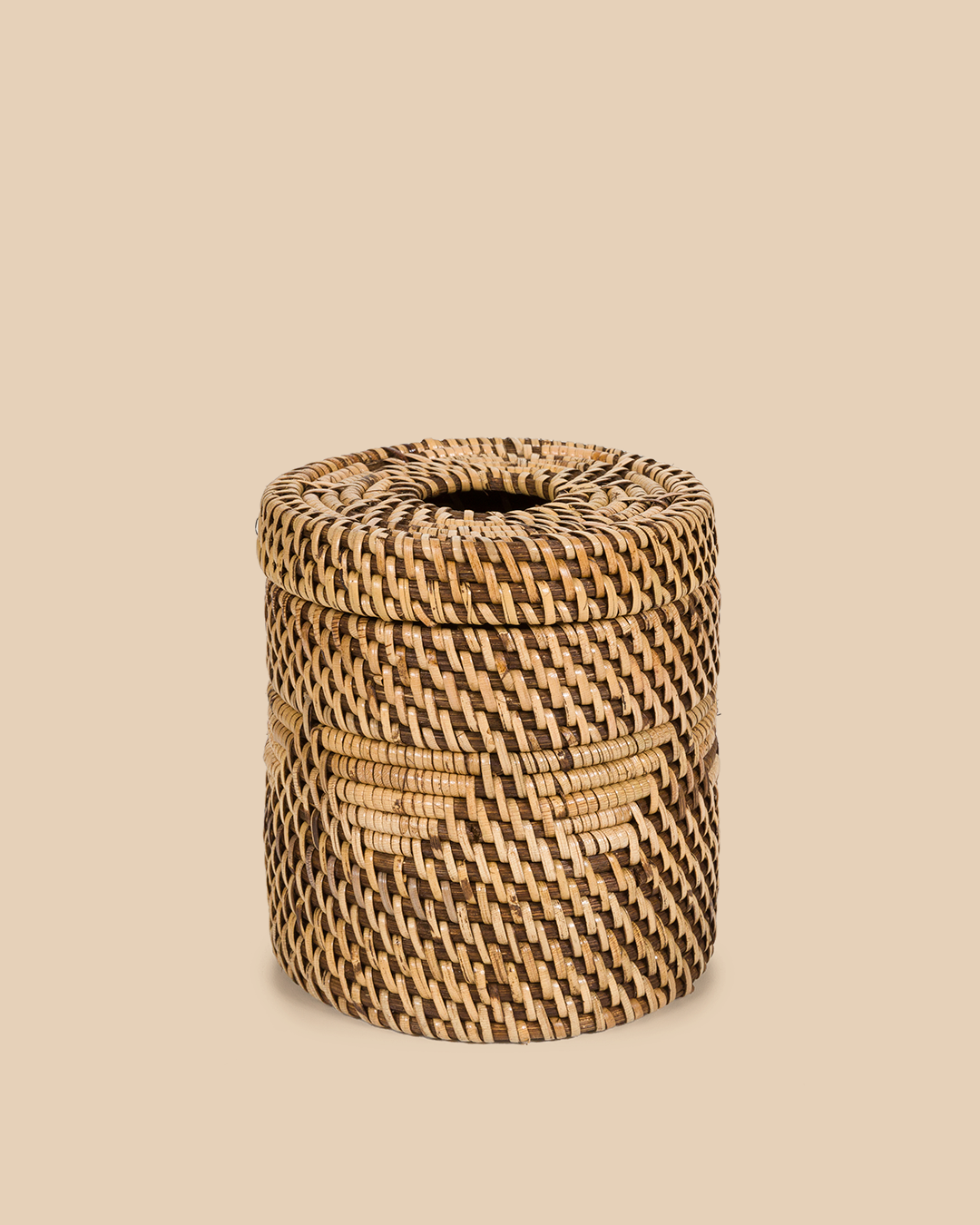 La Scatola Di Fazzoletti Coloniale - Marrone Naturale