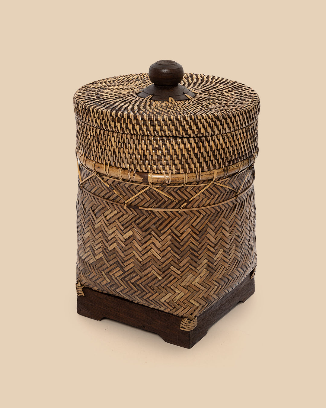 Il Cestino Da Bagno - Marrone Naturale