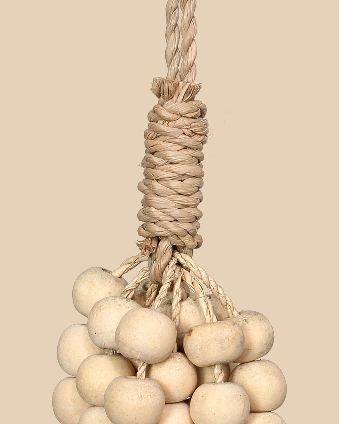 La Nappa con Perline di Legno - Naturale