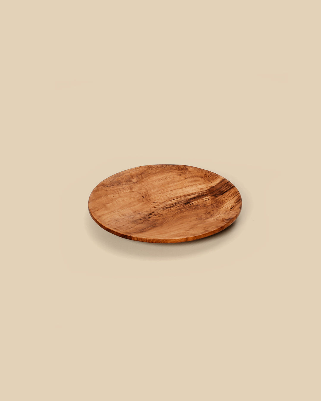 The Teak Root Round Plate - XS