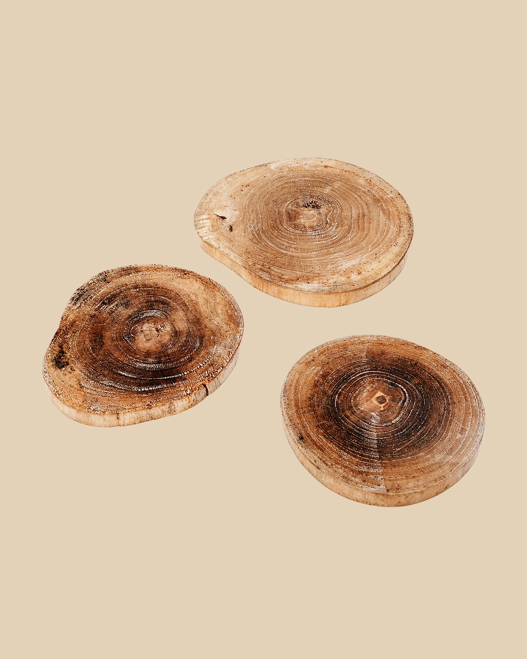 The Teak Root Boho Coaster